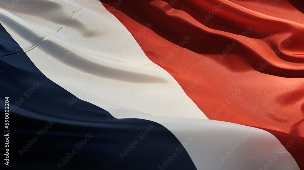 Flagge von Frankreich, generative KI Flagge von Frankreich, generative KI