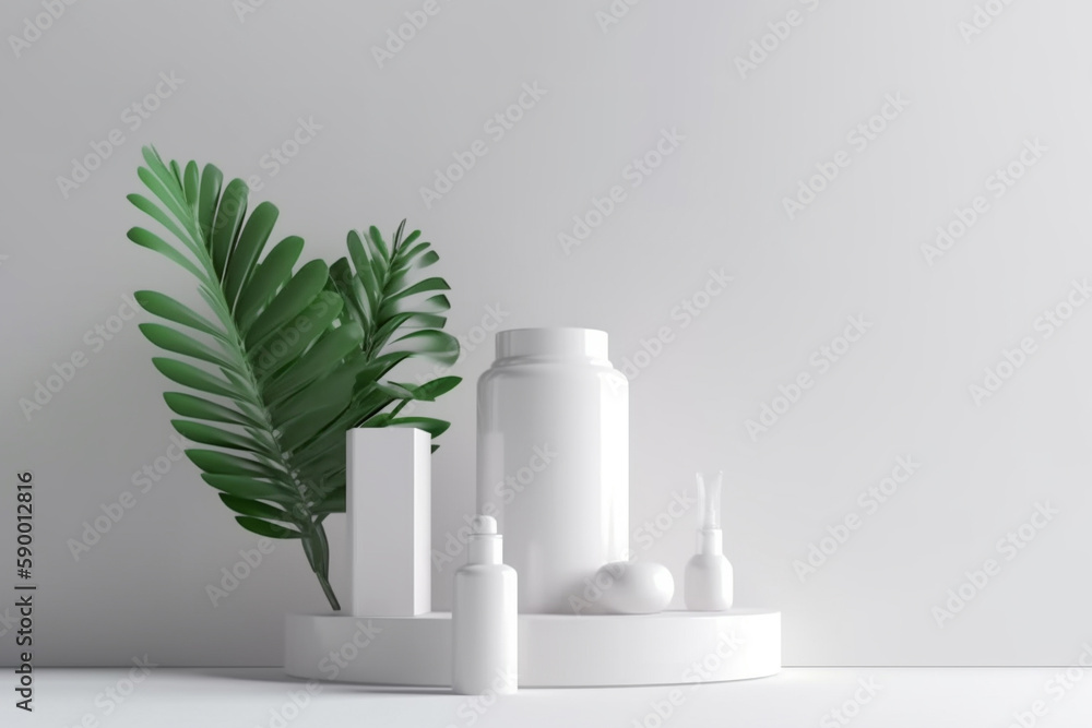generative ai 3d podium for product showcase generative ai 3d podium for product showcase