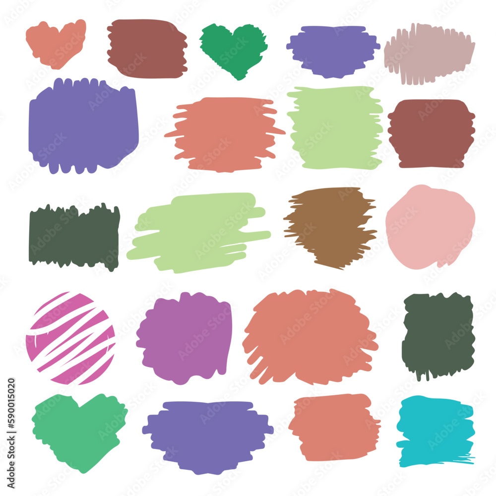 Brush Stroke Shape |Keychain Brush Stroke Brush Stroke Shape |Keychain Brush Stroke