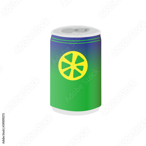 canned soda