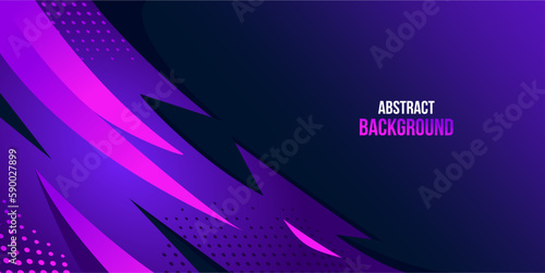 blue and violet Dynamic power background vector image. Gaming theme Abstract Futuristic Background