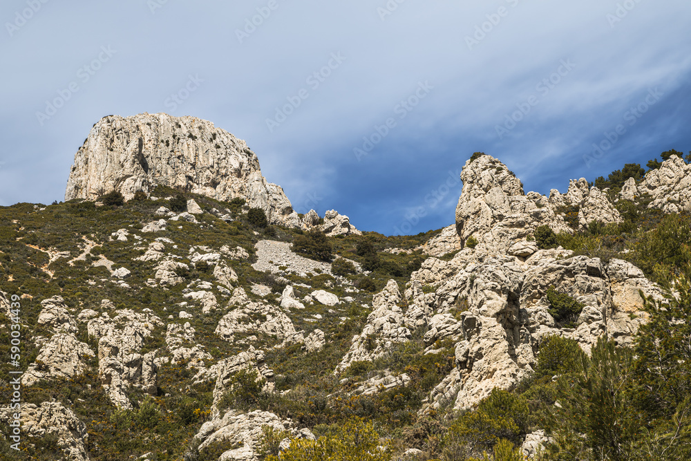 the Pilon du Roi valley, in the Etoile mountain north of Marseille the Pilon du Roi valley, in the Etoile mountain north of Marseille