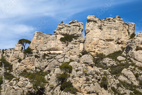 the Pilon du Roi valley, in the Etoile mountain north of Marseille