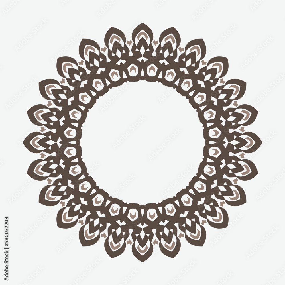 Decorative line art frame for design template. Elegant vector element Eastern style, place for text. Golden outline floral border. Lace illustration for invitations and greeting cards Decorative line art frame for design template. Elegant vector element Eastern style, place for text. Golden outline floral border. Lace illustration for invitations and greeting cards