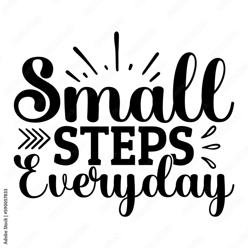 Small steps everyday svg