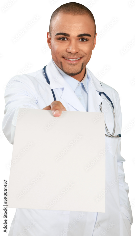 Young handsome doctor man isolated on white background Young handsome doctor man isolated on white background