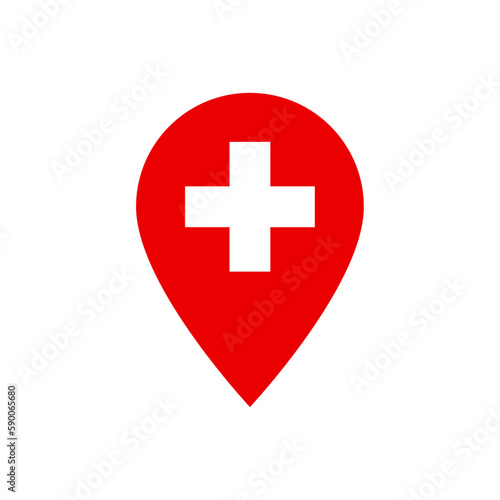Medical location icon