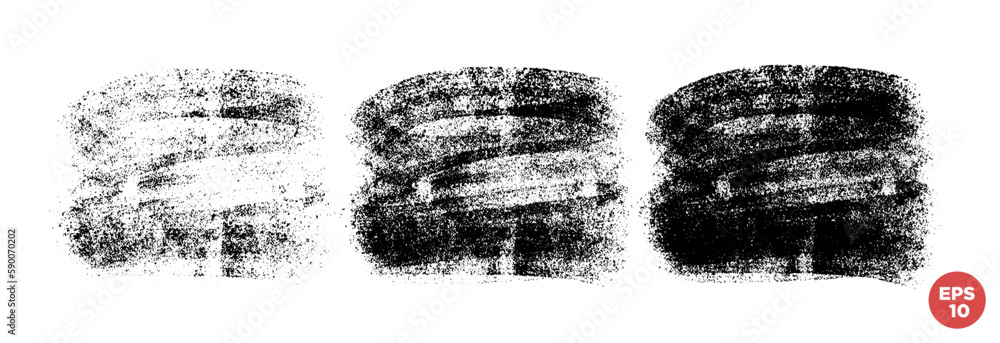 Vector set of hand drawn brush strokes, stains for backdrops. Monochrome design elements set. One color monochrome artistic hand drawn backgrounds. Vector set of hand drawn brush strokes, stains for backdrops. Monochrome design elements set. One color monochrome artistic hand drawn backgrounds.