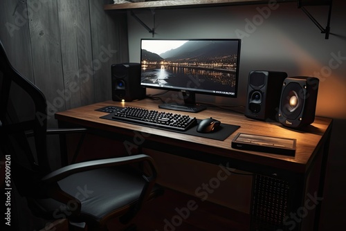 Gaming in Style: How Professional Gamers Create the Perfect Home Office for Maximum Performance, generative ai
