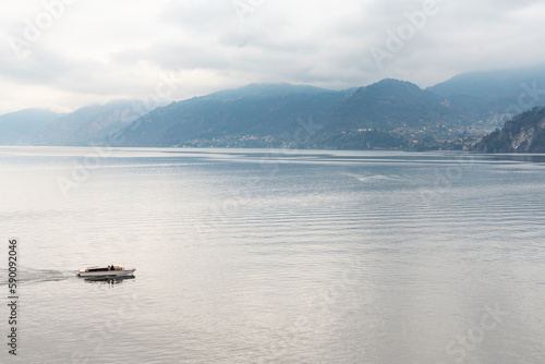 Lake Como Italy view © Alina