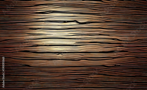 Wooden wall background, generated by AI