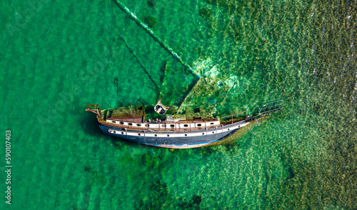 Obraz na płótnie Barco, Puerto viejo de Limon