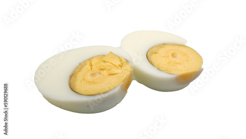 Eggs inside. Eggs yolks without background.