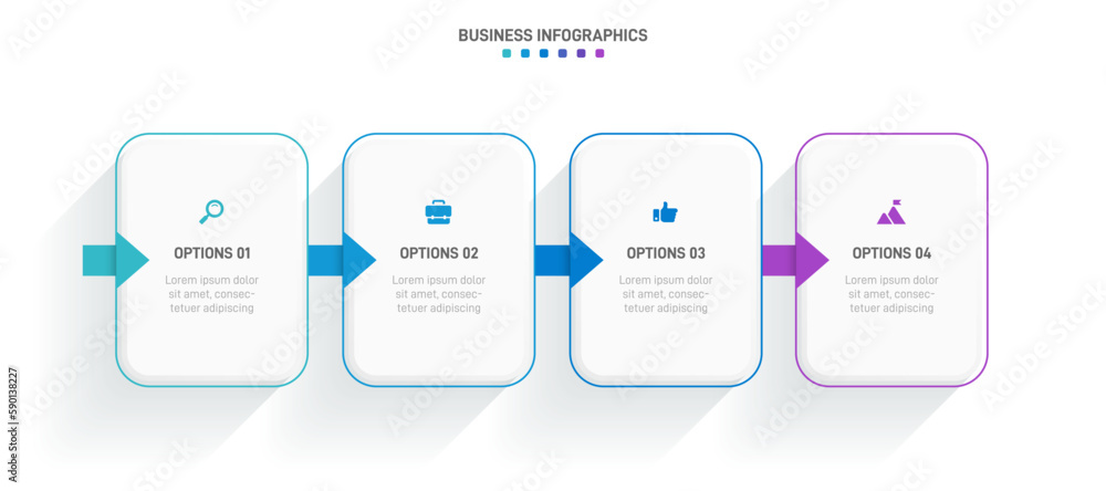 Timeline infographic with infochart. Modern presentation template with 4 spets for business process. Website template on white background for concept modern design. Horizontal layout. Timeline infographic with infochart. Modern presentation template with 4 spets for business process. Website template on white background for concept modern design. Horizontal layout.