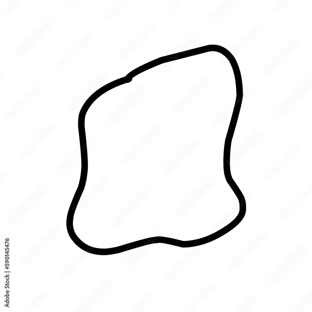 Modern Irreguler Line Blob Modern Irreguler Line Blob