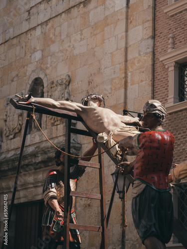 Procesiones del viernes santo de la Semana Santa de Palencia, España