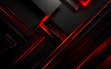 red and black abstract geometric background