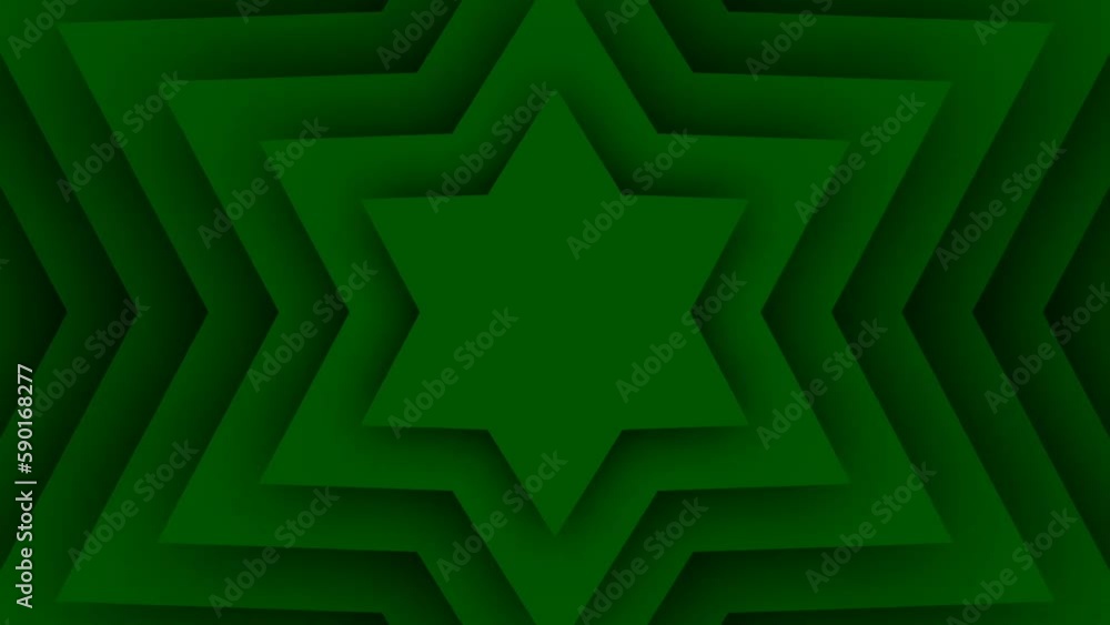 Accordion animation of a geometric shape - Star Accordion animation of a geometric shape - Star