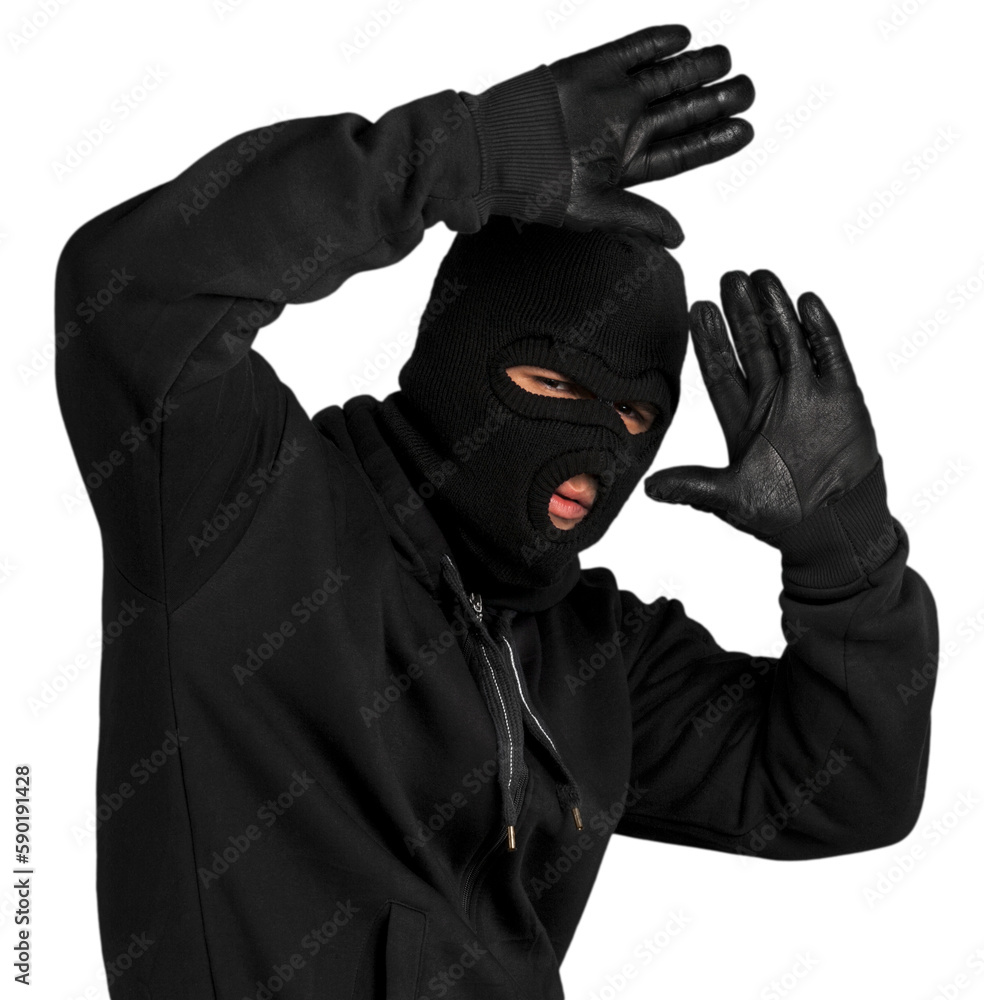 Portrait of a Scared Thief Portrait of a Scared Thief