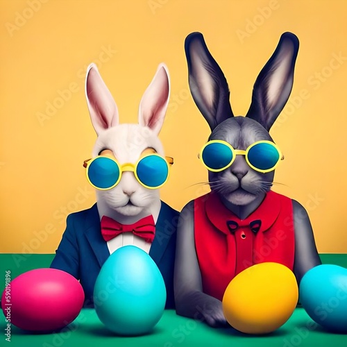 Easter bunnies