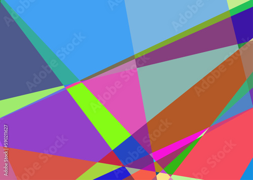 Geometric abstraction generative art background art illustration