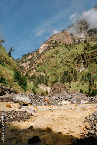 river in the mountain