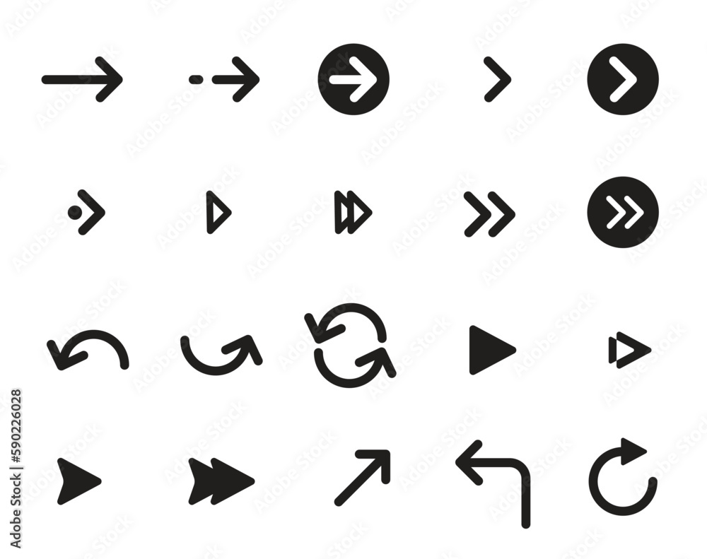 arrow black line rounded icon, simple and minimalist icon set of arrow arrow black line rounded icon, simple and minimalist icon set of arrow