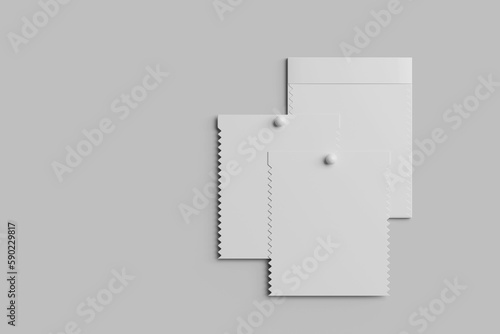 fabric sample mockup