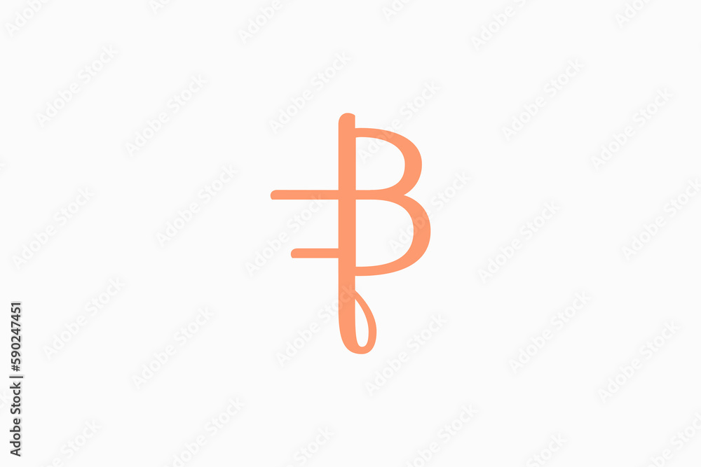 Initial Letter BF Vector Logo Design Template Initial Letter BF Vector Logo Design Template