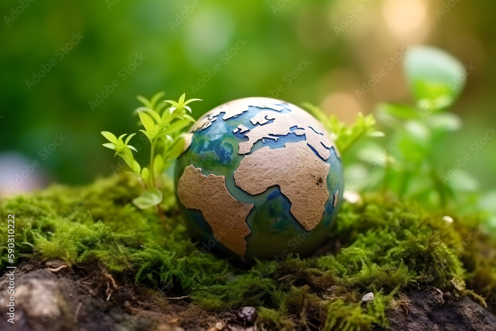 Environmental and ecology concept, Generative AI Environmental and ecology concept, Generative AI