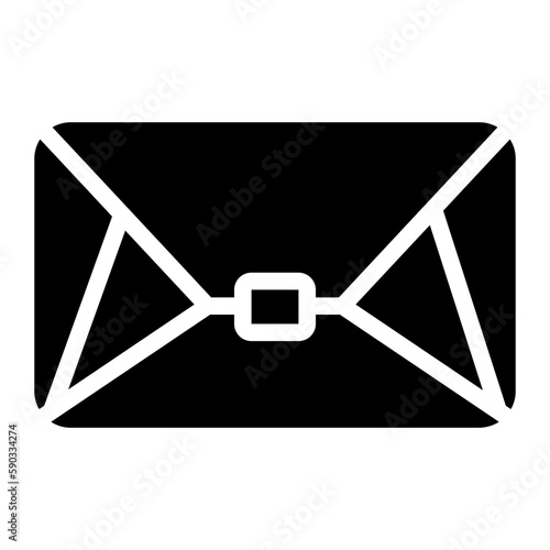 evenlope glyph icon