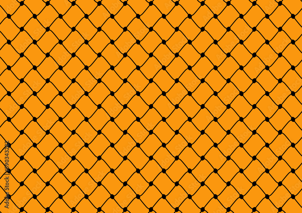 metal grid background, mesh background orange metal grid background, mesh background orange
