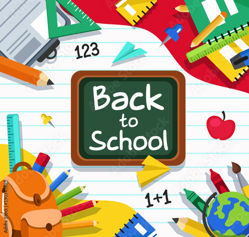 The school has opened the semester. Students have returned to study subjects