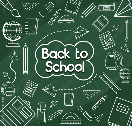 The school has opened the semester. Students have returned to study subjects