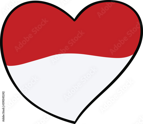 Free Download CUTE AND UNIQUE VECTOR LOVE LOGO - GFXLoad