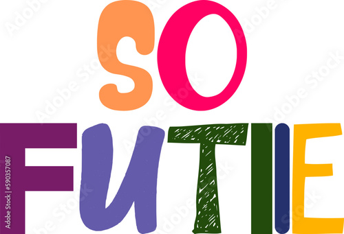 So Futile Calligraphy Illustration for Stationery, Poster, Motion Graphics, Decal