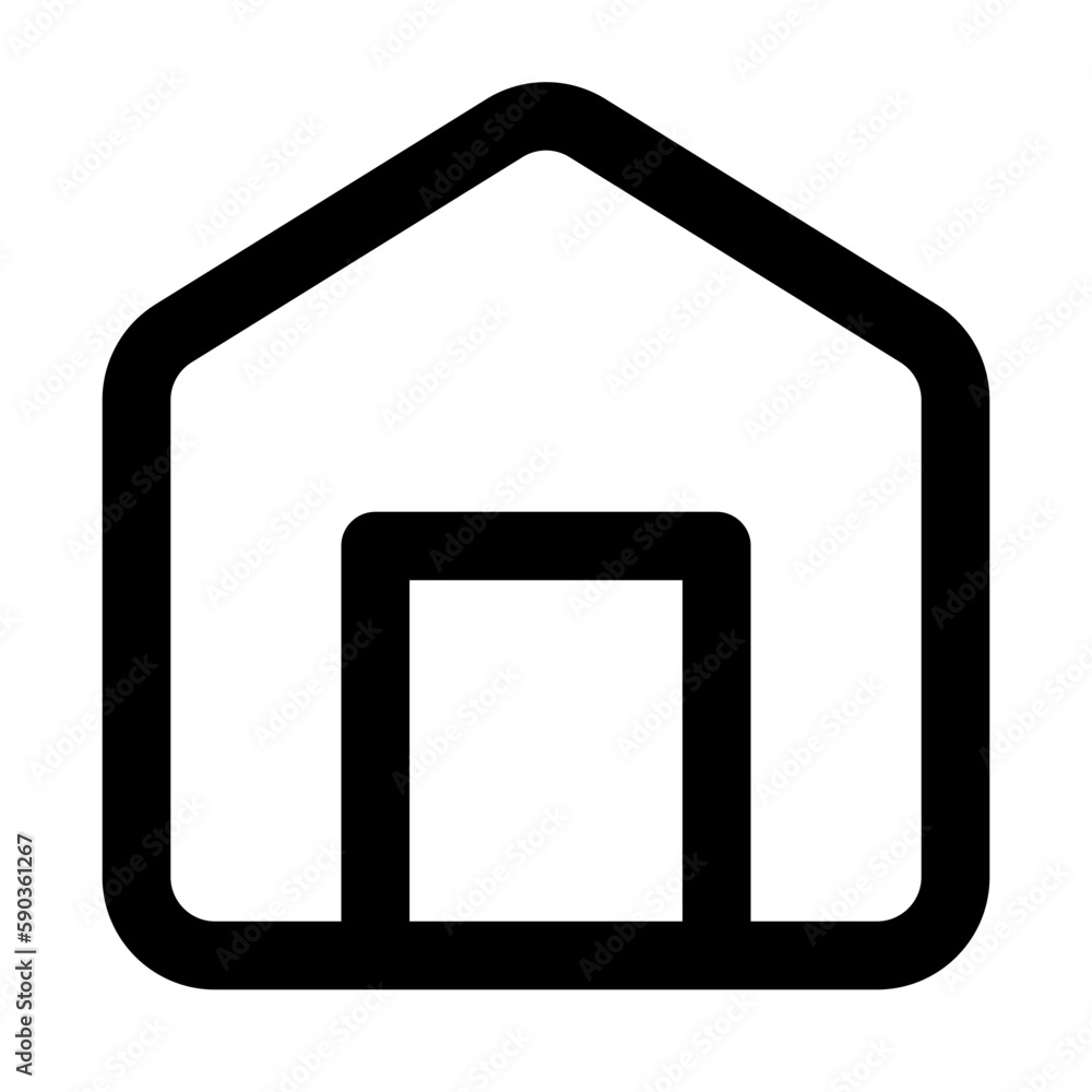 home of user interface outline icon set home of user interface outline icon set