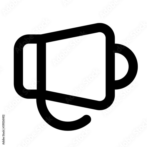 promoted of user interface outline icon set