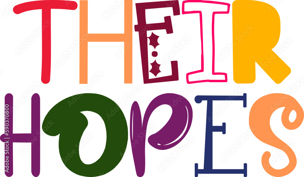 Their Hopes Calligraphy Illustration for Decal, Infographic, Motion Graphics, Bookmark Their Hopes Calligraphy Illustration for Decal, Infographic, Motion Graphics, Bookmark
