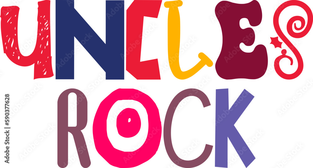 Uncles Rock Calligraphy Illustration for Presentation , Motion Graphics, Flyer, Mug Design Uncles Rock Calligraphy Illustration for Presentation , Motion Graphics, Flyer, Mug Design