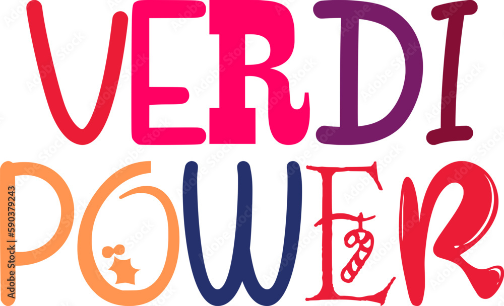 Verdi Power Calligraphy Illustration for Social Media Post, Magazine, Stationery, Motion Graphics Verdi Power Calligraphy Illustration for Social Media Post, Magazine, Stationery, Motion Graphics