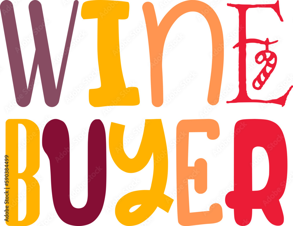 Wine Buyer Hand Lettering Illustration for Newsletter, Gift Card, Infographic, Bookmark Wine Buyer Hand Lettering Illustration for Newsletter, Gift Card, Infographic, Bookmark