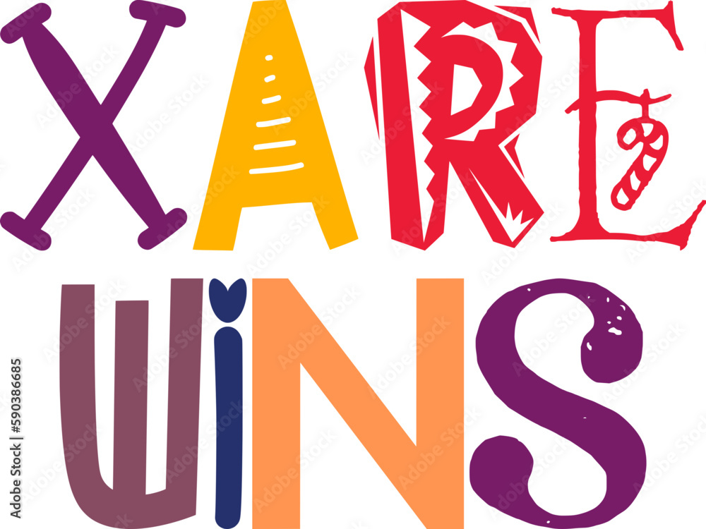 Xare Wins Hand Lettering Illustration for Gift Card, T-Shirt Design, Icon, Motion Graphics Xare Wins Hand Lettering Illustration for Gift Card, T-Shirt Design, Icon, Motion Graphics