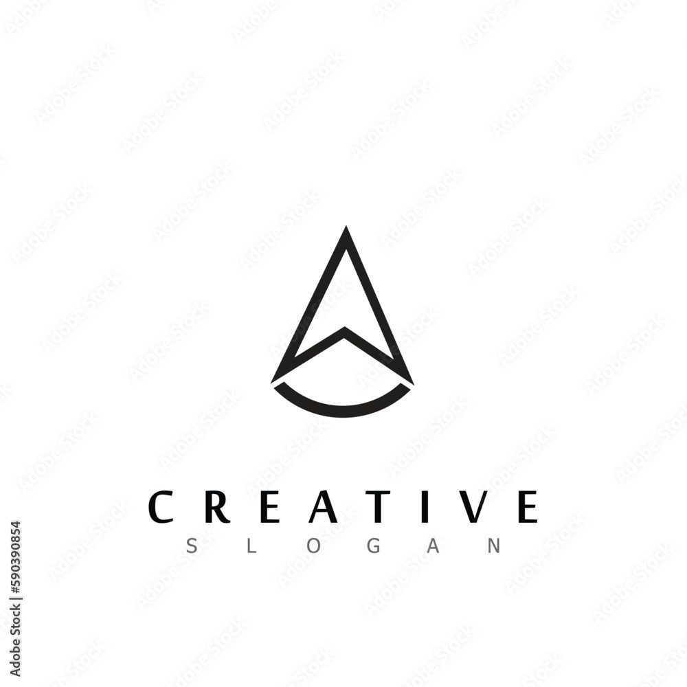 compass arrow brands modern vector logo design symbol compass arrow brands modern vector logo design symbol