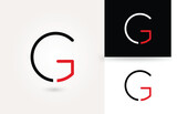 G letter logo and alphabet design template