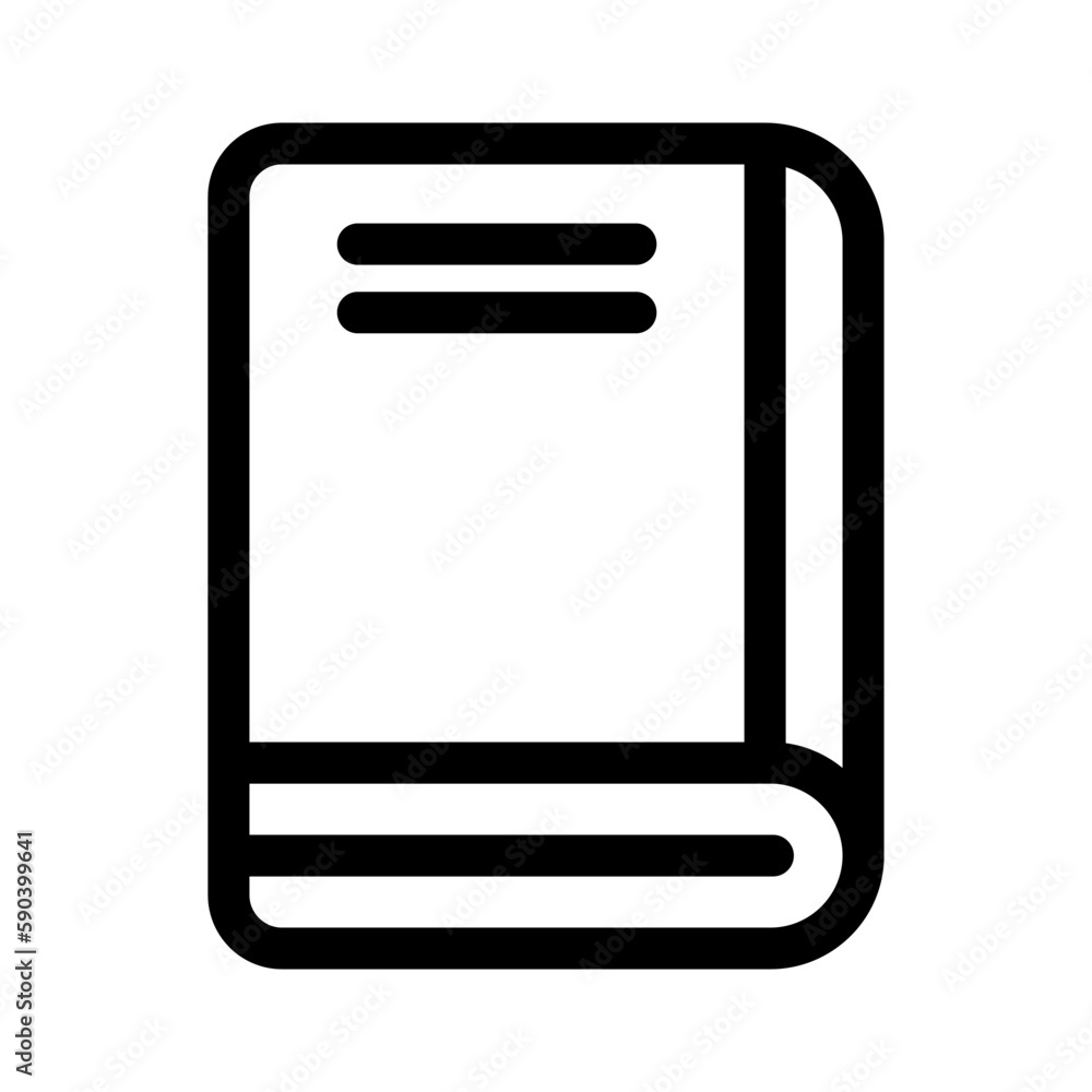 book icon or logo isolated sign symbol vector illustration - high quality black style vector icons book icon or logo isolated sign symbol vector illustration - high quality black style vector icons