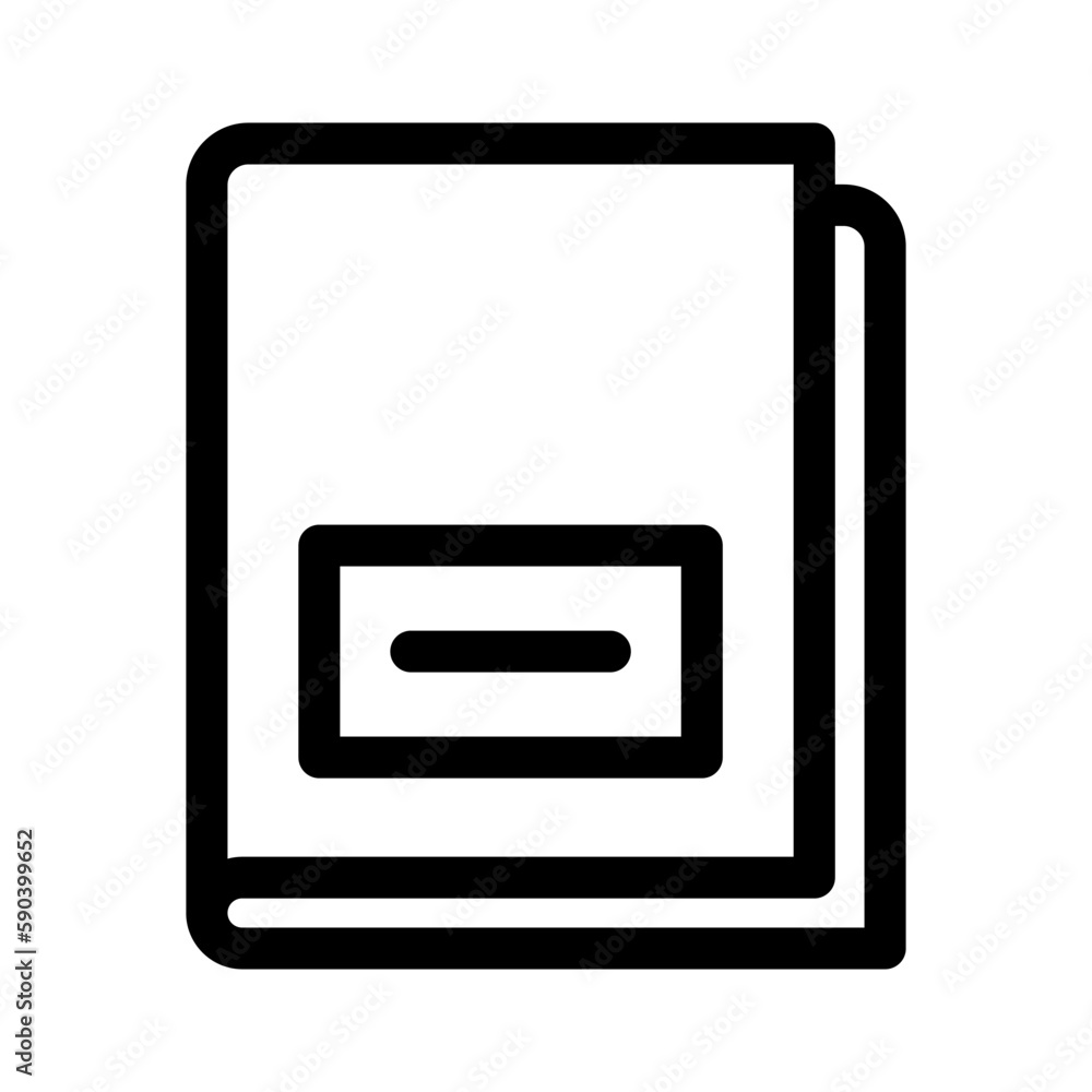 book icon or logo isolated sign symbol vector illustration - high quality black style vector icons book icon or logo isolated sign symbol vector illustration - high quality black style vector icons