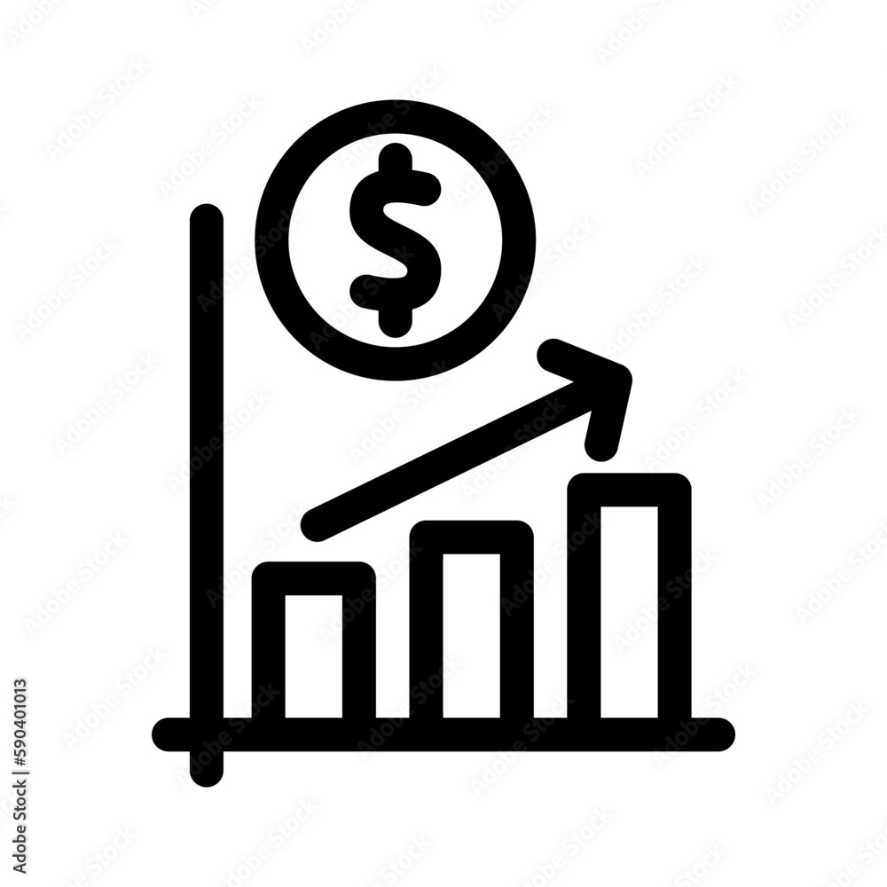 profit icon or logo isolated sign symbol vector illustration - high quality black style vector icons profit icon or logo isolated sign symbol vector illustration - high quality black style vector icons