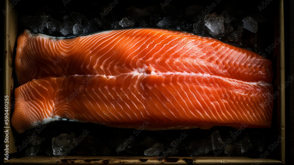Fresh salmon to qualify as sashimi grade Fresh salmon to qualify as sashimi grade