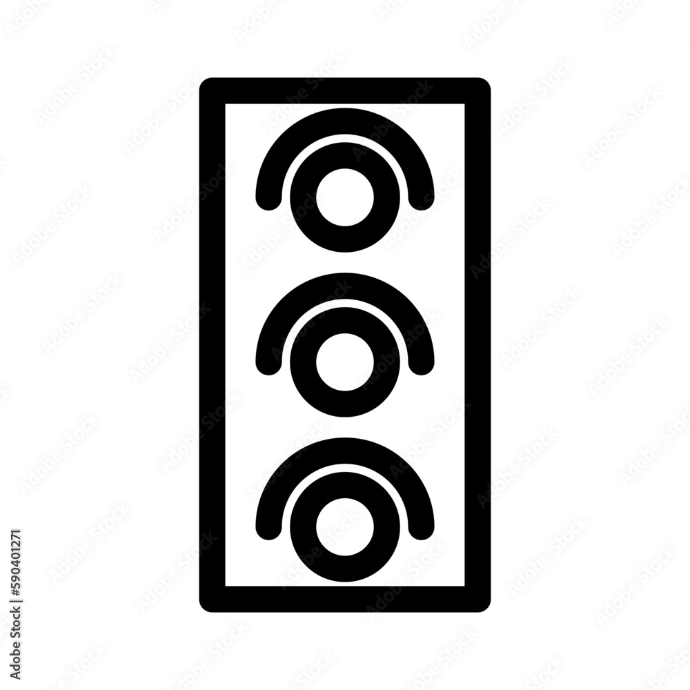 stop light icon or logo isolated sign symbol vector illustration - high quality black style vector icons stop light icon or logo isolated sign symbol vector illustration - high quality black style vector icons